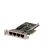Broadcom 5719 BCM95719A1904G Quad 1GbE RJ45 PCI-e NIC Card Low Profile Dell TMGR6 0YGCV4