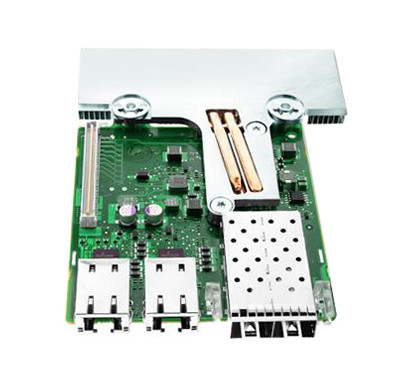 Broadcom 57800S 2x10GbE SFP+ with 2x1GbE RJ45 Quad-Port CNA Mezzanine Converged Network Adapter Dell 0MT09V 0165T0