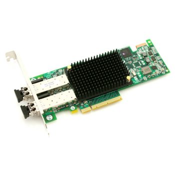   Emulex LightPulse LPe16002 16Gbps Dual Port Fibre Channel HBA Host Bus Adapte Card PCI-e High Profile Dell 0F3VJ6