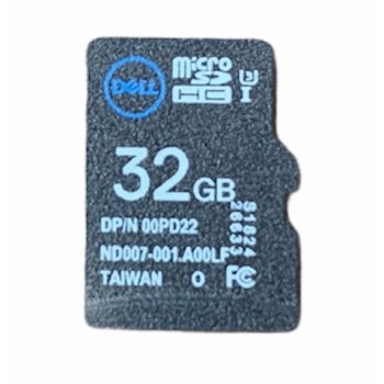   Dell 32GB vFlash MicroSDHC Class 10 SD Card iDRAC VMware 385-BBKK 00PD22 0PD22 0KNJMC KNJMC