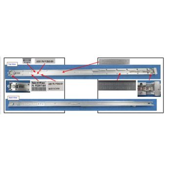   HP ProLiant DL325 Gen10 Plus 1U SFF Easy Install Rail Kit P13042-001 P18544-B21 (NEW)