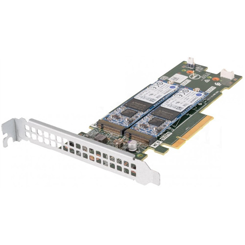 DELL BOSS-S1 Controller PCI-e Card 2x Intel D3-4510 240GB M.2 SSD SATA 6G High Profile Dell 07HYY4 0DMC15