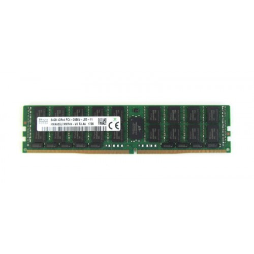 64GB DDR4 PC4 21300R 2666V 4Rx4 ECC CL19 288-pin 1.2V LRDIMM RAM HMAA8GL7CPR4N-VK Server & Workstation Memory