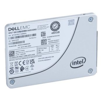   Dell EMC 480GB Intel D3-S4520 2,5" SSD TLC SATAIII SSDSC2KB480GZR Server Solid State Drive Dell 053KHR (New)