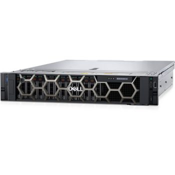   Dell PowerEdge R550 1x Intel Xeon 12Core Silver 4310 2.1GHz 64GB RAM 8LFF Bay no HDD Perc H755 Raid iDrac9 Ent. 2x 800W