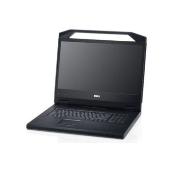   Dell Avocent DKMMLED185 Rack Konzol 18,5" TFT active matrix LCD 47cm EN Keyboard USB Sine Rack Server AC Adapter Dell 481-BBBC (New)